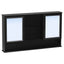 Wall Mounted Bathroom Medicine Cabinet With Double Mirrored Doors