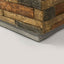 Propane Gas Fire Pit Table, 60000 Btu Rectangular For Outside Patio - Sandstone
