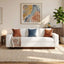 Modern 3 Seater Sofa, Living Room Couch