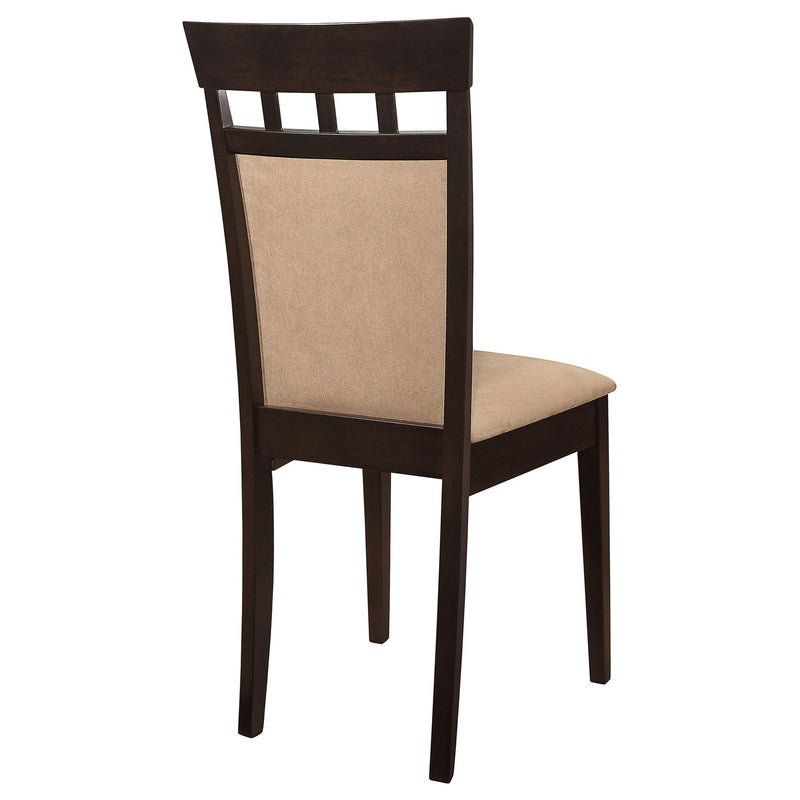 Sillas laterales tapizadas (juego de 2) - Beige