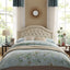 Queen & Full Size Headboard With Diamond Tufting And Nailhead Trim - Beige