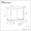 Harper - Low Storage Cabinet - Black