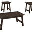 Table Set, Coffee, End, Side, Accent, Living Room Transitional (Set of 3)