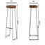Chunky Bar Stool - Chestnut