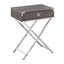 Accent Side Table, Storage Drawer, Stylish Design Contemporary & Modern