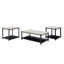Linea - 3 Piece Occasional Set (1 Coffee & 2 End Tables) - Light Gray