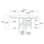 Hester - 5 Piece Dining Set - Espresso