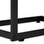 Accent Table, C - Shaped Contemporary Elegant Desig