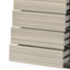 Leonor - 5 Drawer Chest - Gray