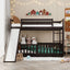Bunk Bed With Convertible Ladder And Slide