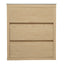 Freestanding Bathroom Vanity With Ceramic Sink, 2 Full Extension Drawers