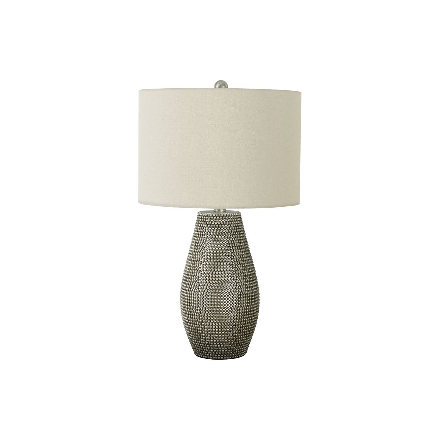Lighting, Table Lamp, Resin, Contemporary - Gray
