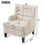 Modern Tufted Upholstered Accent Chair For Living Room