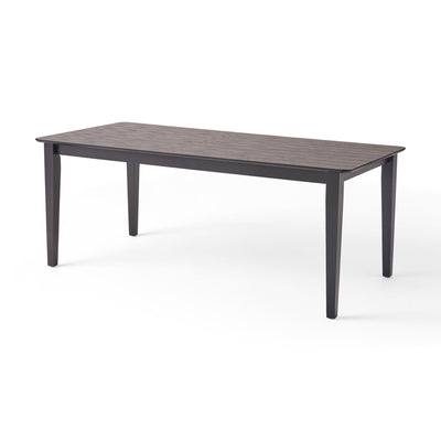 Farmhouse Charm Dining Table With Square Leg