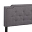 Button Tufted Bed Charming For Cozy Spaces