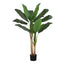 55" Tall, Artificial Plant, Banana Tree, Indoor, Faux, Fake, Floor, Greenery, Potted, Real Touch, Decorative - Green / Black