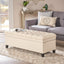 Juliana - Storage Ottoman With Birch Legs