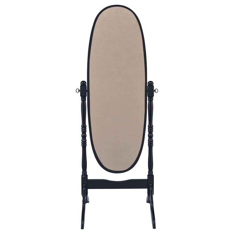 Dunne - Cheval Mirror With Oval Frame