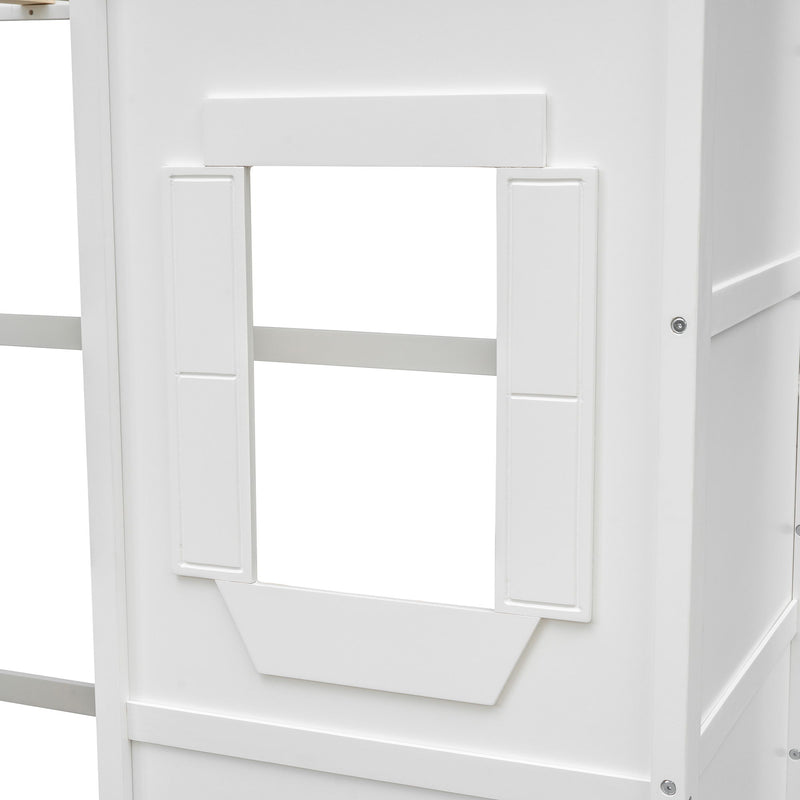 House Loft Bed With Ladder