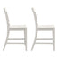 Slat Back Counter Stools (Set of 2) - White