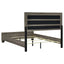 Funston - 4 Piece Queen Bedroom Set With Upholstered Headboard - Oak