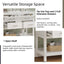 Bathroom Vanity With Ceramic Sink, Tip Out Tray & 2 Full Extension Drawers