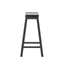 Saddle Stool - Black