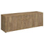 Noriega - 3 Piece TV Entertainment Center, Open & Concealed Storage - Wood