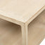 Ellis - Open Frame Coffee Table With Lower Shelf - Natural