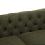 Chesterfield Sofa With Flared Arms For Living Room