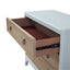 Panel Bedroom Set With 3 Drawer Nightstand, Casual Dresser, Cane Mirror, 3 Drawer Cane Front Chest And Bench