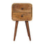 Curved Nightstand,