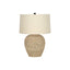 Lighting, Table Lamp, Rattan, Resin, Transitional - Beige