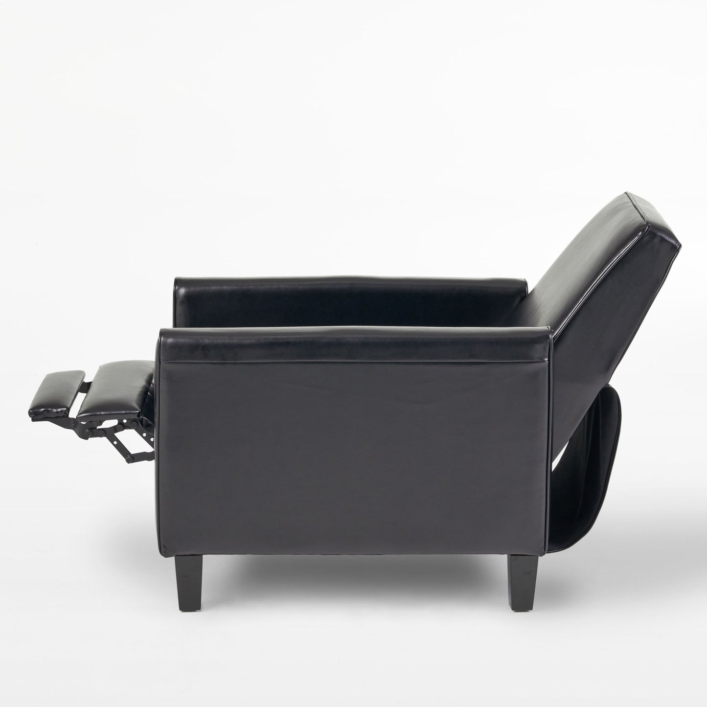 Upholstered Push Back Recliner Chair For Living Room