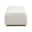 Grainy Footstool For Home - Beige