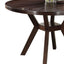 Drake - 5 Pieces Dining Room Set - Espresso / Gray