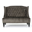 Nurturing - Upholstered Loveseat With Wing Back And Diamond Tufting