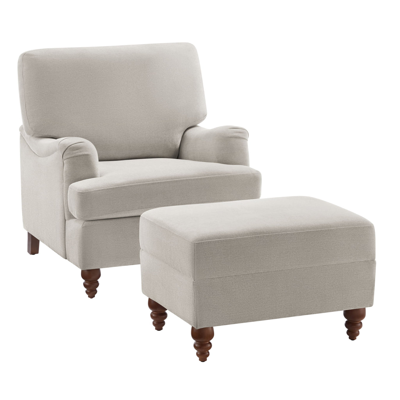 Chair & Ottoman