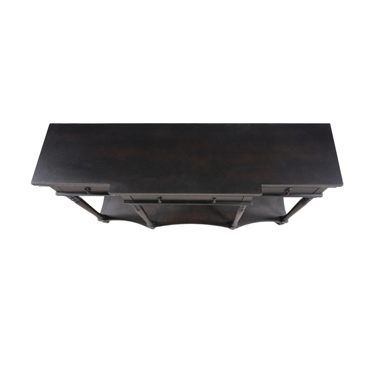 Retro Console Table With 3 Soft Close Drawers