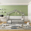 Bed House Bed Frame With Fence