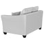 Alcazar - Arm Loveseat 2 Seater - Sand