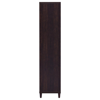 Nestor - 2 Drawer Tall Accent Cabinet With 2 Doors - Rustic
