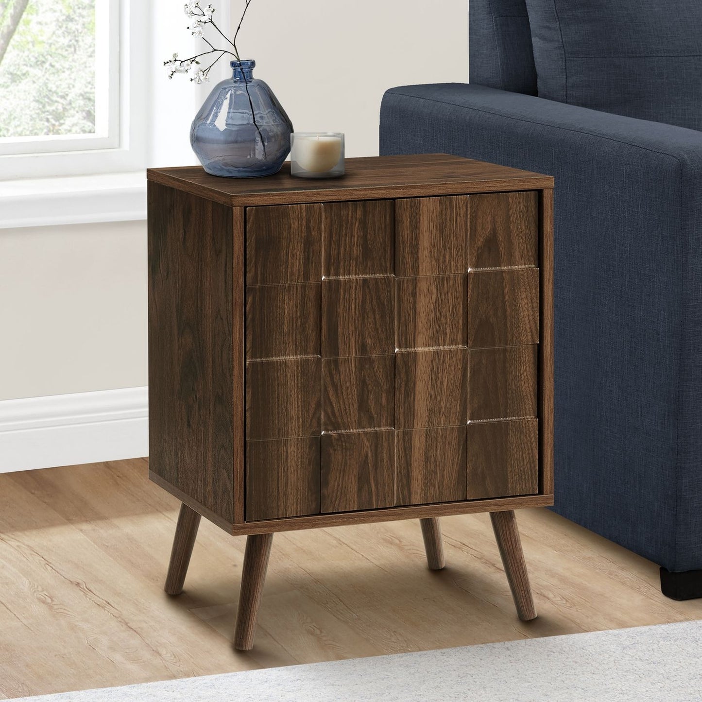 Modern Accent Table With Storage
