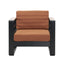 Giovanna - Club Chair Set With Aluminum Frame