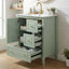 Retro Bathroom Vanity With Sink, Soft Closing Cabinet & Drawers