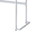Tigress - Printed Faux Marble Top Writing Desk - White