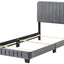 Channel Tufted Bed