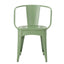 Ambrosia - 3 Piece Bistro Set With Leaf Motifs Top And Seat