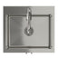 Darwin - Deluxe Laundry Cabinet With Pull-Out Faucet And Stainless Steel Sink