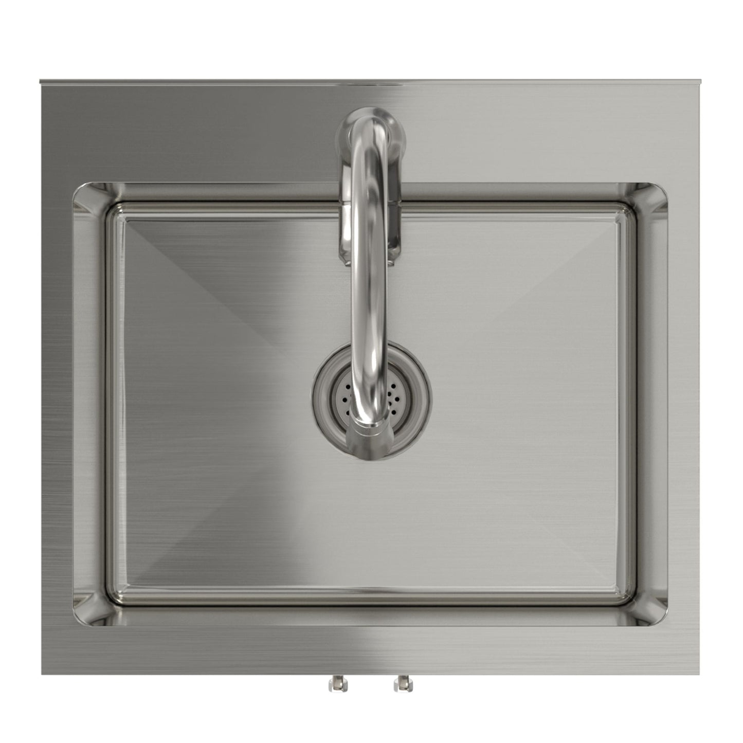 Darwin - Deluxe Laundry Cabinet With Pull-Out Faucet And Stainless Steel Sink